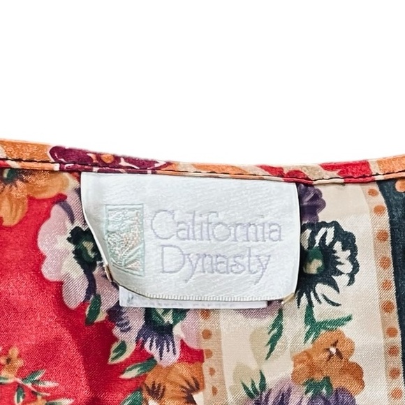 California Dynasty Vintage 80s Plus Size Volup Hippie Whimsigoth Lingerie Dress - Picture 4 of 5